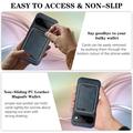 Custodia magnetica per Google Pixel 11 Pro con porta carte - Blu