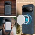 Custodia magnetica per Google Pixel 11 Pro con porta carte - Blu