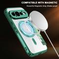 Custodia a libro magnetica elegante per Google Pixel 11 Pro con scomparti per carte RFID