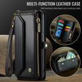 Custodia a portafoglio con blocco RFID CaseMe C36 per Google Pixel 11 Pro XL - Nera