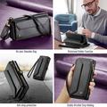 Custodia a portafoglio con blocco RFID CaseMe C36 per Google Pixel 11 Pro XL - Nera
