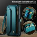 Custodia a portafoglio con blocco RFID CaseMe C36 per Google Pixel 11 Pro XL - Verde