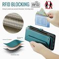 Custodia a portafoglio con blocco RFID CaseMe C36 per Google Pixel 11 Pro XL - Verde