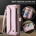 Custodia a portafoglio con blocco RFID CaseMe C36 per Google Pixel 11 Pro XL - Rosa