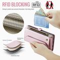 Custodia a portafoglio con blocco RFID CaseMe C36 per Google Pixel 11 Pro XL - Rosa