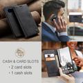 Custodia a Portafoglio Caseme 013 Serie per Google Pixel 11 Pro XL - Nera