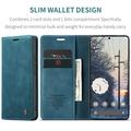 Custodia a Portafoglio Caseme 013 Serie per Google Pixel 11 Pro XL - Blu