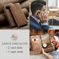 Custodia a Portafoglio Caseme 013 Serie per Google Pixel 11 Pro XL - Marrone