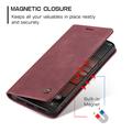 Custodia a Portafoglio Caseme 013 Serie per Google Pixel 11 Pro XL - Rossa