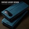Custodia a portafoglio in pelle di vitello con blocco RFID Google Pixel 11 Pro XL Caseme 033 - Verde