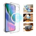 Custodia magnetica in TPU Imak per Google Pixel 11 Pro XL - Trasparente