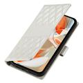 Custodia a portafoglio trapuntata lusso per Google Pixel 11 Pro XL - Beige