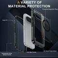 Custodia magnetica per Google Pixel 11 Pro XL con protezione dello schermo in vetro temperato - Compatibile con MagSafe
