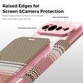 Custodia a libro magnetica elegante per Google Pixel 11 Pro XL con scomparti per carte RFID - Rosa