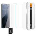 Protezione dello schermo in vetro temperato Google Pixel 11/11 Pro Spigen Glas.tR EZ Fit Pro - 2 Pezzi. - Trasparente