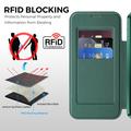 Custodia a libro magnetica elegante per Google Pixel 11 con scomparti per carte RFID