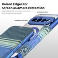 Custodia a libro magnetica elegante per Google Pixel 11 con scomparti per carte RFID - Blu