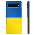 Custodia in TPU per Google Pixel 6 Bandiera ucraina - gialla e azzurra