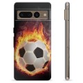 Google Pixel 7 Pro Custodia TPU - Fiamma di Calcio