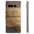 Google Pixel 7 Pro Custodia TPU - Legno