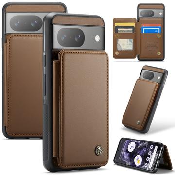 Custodia per Google Pixel 8 Caseme C22 Portafoglio RFID - Marrone