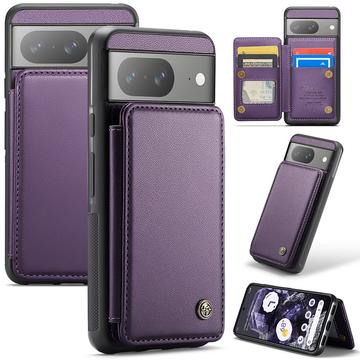 Custodia per Google Pixel 8 Caseme C22 Portafoglio RFID - Viola
