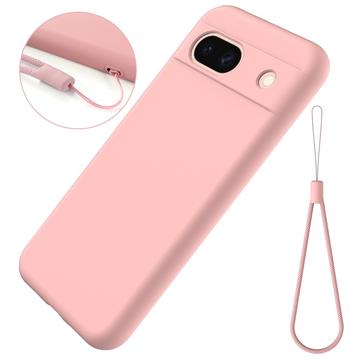 Custodia in Silicone Liquido per Google Pixel 8a - Rosa