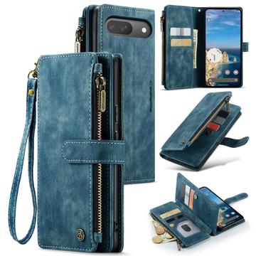 Custodia a Portafoglio Multifunzionale Caseme C30 per Google Pixel 9/9 Pro - Blu