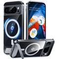 Custodia Google Pixel 9 Pro XL Torras Pstand - Compatibile con MagSafe - Trasparente