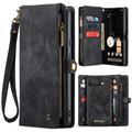 Custodia a portafoglio multifunzionale 2 in 1 Caseme 008 per Google Pixel 9a - Nera