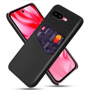 Custodia KSQ con Slot per Schede per Google Pixel 9a - Nera