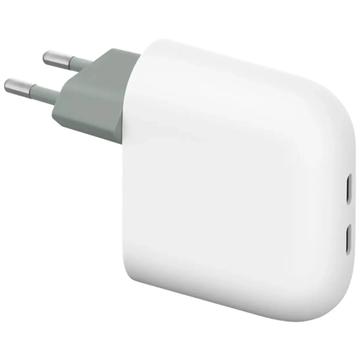 Google Pixel Flex 67W Caricabatterie rapido USB-C a doppia porta GA09856-EU - Bianco