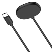 Cavo di ricarica magnetico USB-C per Google Pixel Watch 4 - 1m - Nero