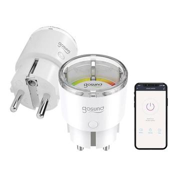 Spina intelligente Gosund EP2 WiFi - 2500W, 10A, Tuya - Bianco