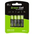 Batterie AA Ricaricabili Green Cell HR6 - 2600mAh - 1x4
