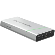 Green Cell PowerPlay Pro 20800mAh Power Bank 65W - Argento