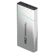 Green Cell PowerPlay Pro 20800mAh Power Bank 65W - Argento