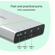 Green Cell PowerPlay Pro 20800mAh Power Bank 65W - Argento