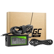 Adattatore di alimentazione USB-C Green Cell Pro - MacBook, Lenovo, Asus, Dell, Samsung, HP - 45W