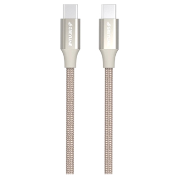 Cavo Intrecciato USB-C / USB-C GreyLime - 2m