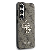Samsung Galaxy S26 Guess 4G Big Metal Logo Hybrid Case (Open Box - Bulk) - Brown