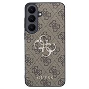 Custodia Ibrida Guess 4G Big Metal Logo per Samsung Galaxy S26 FE - Marrone