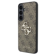 Custodia Ibrida Guess 4G Big Metal Logo per Samsung Galaxy S26 FE - Marrone