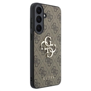 Custodia Ibrida Guess 4G Big Metal Logo per Samsung Galaxy S26 FE - Marrone