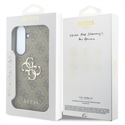 Custodia Ibrida Guess 4G Big Metal Logo per Samsung Galaxy S26 FE - Marrone