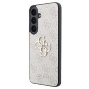 Custodia Ibrida Guess 4G Big Metal Logo per Samsung Galaxy S26 FE - Rosa