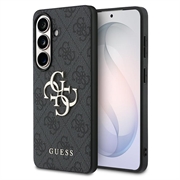 Custodia Ibrida Guess 4G Big Metal Logo per Samsung Galaxy S26 - Grigia