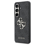Custodia Ibrida Guess 4G Big Metal Logo per Samsung Galaxy S26 - Grigia