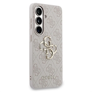 Custodia Ibrida Guess 4G Big Metal Logo per Samsung Galaxy S26 - Rosa