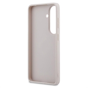 Custodia Ibrida Guess 4G Big Metal Logo per Samsung Galaxy S26 - Rosa